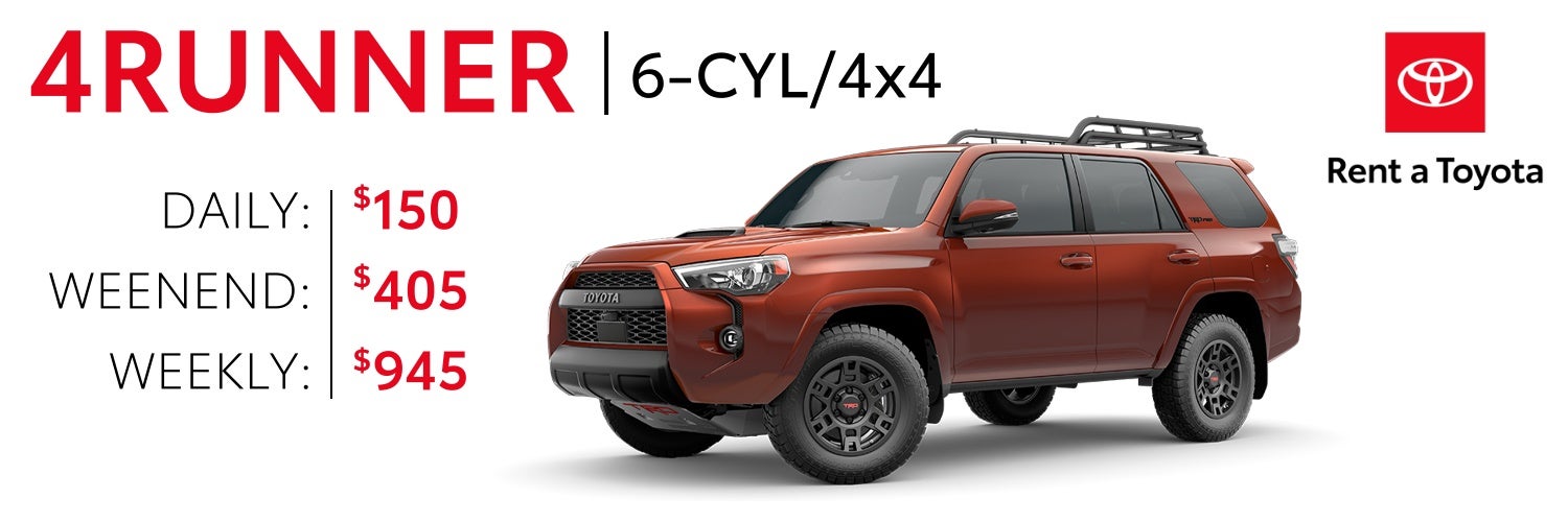Rent a 4Runner 4x4 | Stevens Creek Toyota in San Jose CA