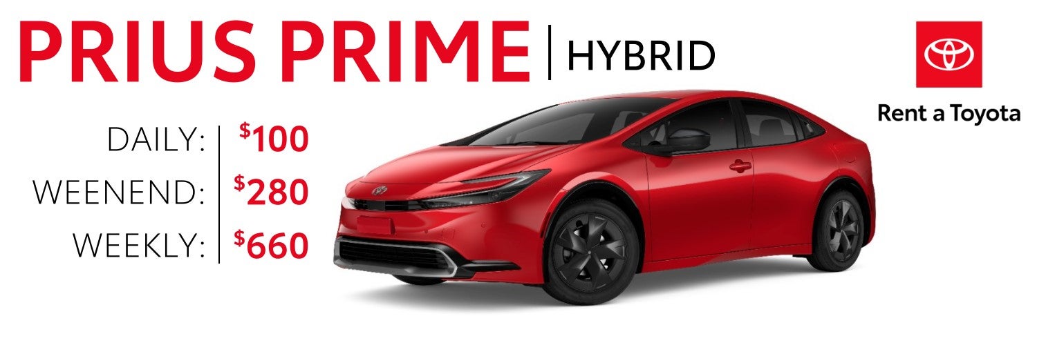 Rent a Prius Prime | Stevens Creek Toyota in San Jose CA