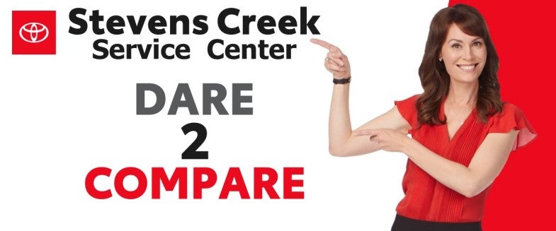 Stevens Creek Toyota Dare2Compare Service and Tire Prices in San Jose CA