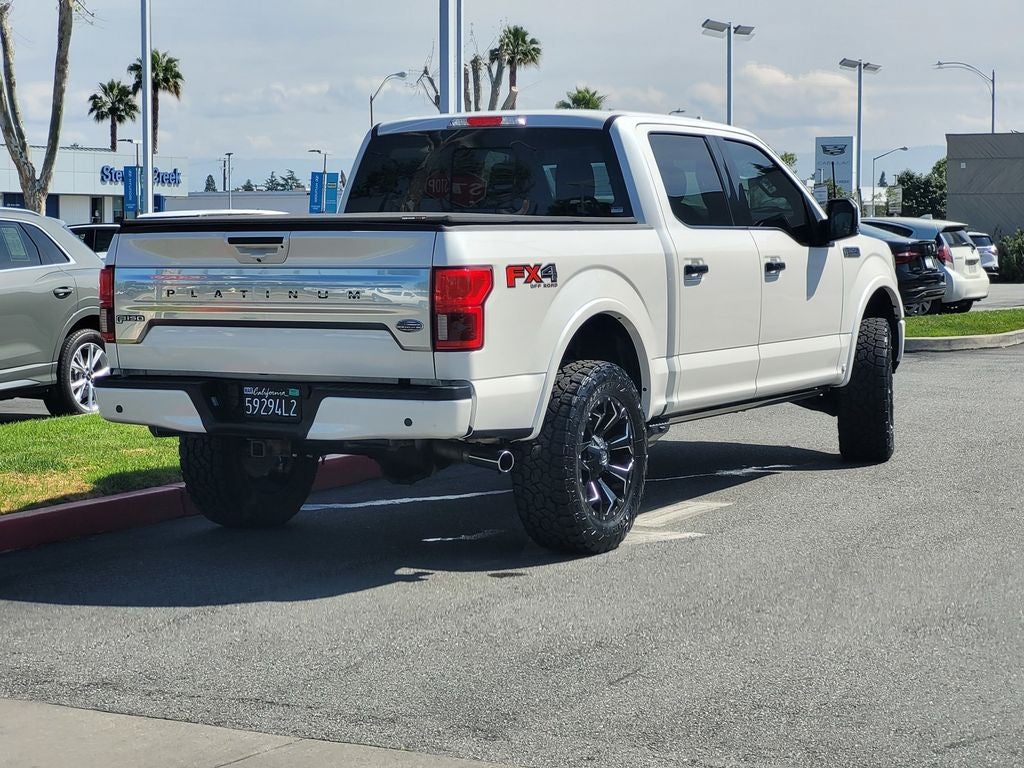 2018 Ford F-150 Platinum