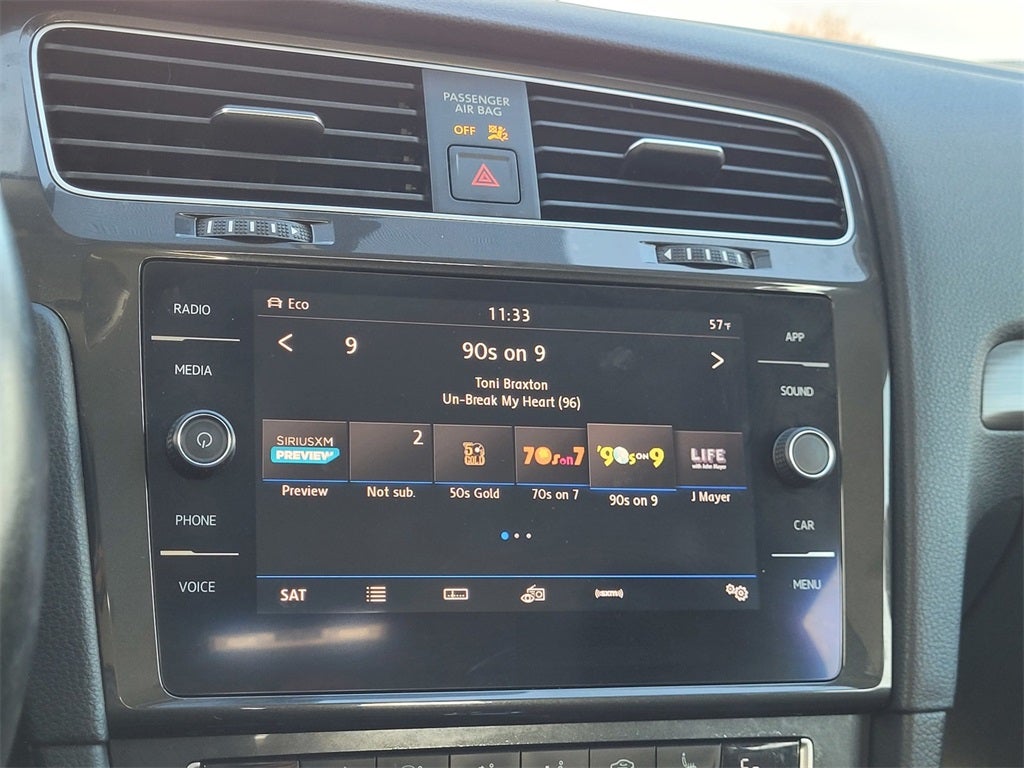 2019 Volkswagen e-Golf SE