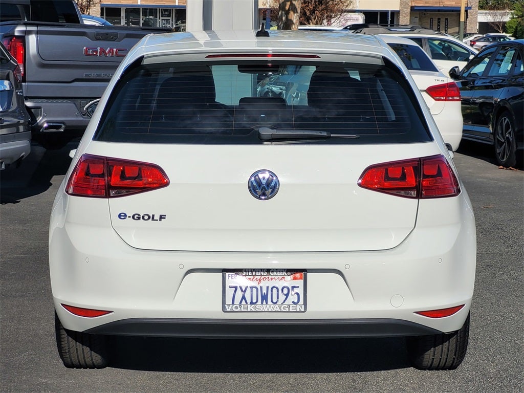 2016 Volkswagen e-Golf SEL Premium