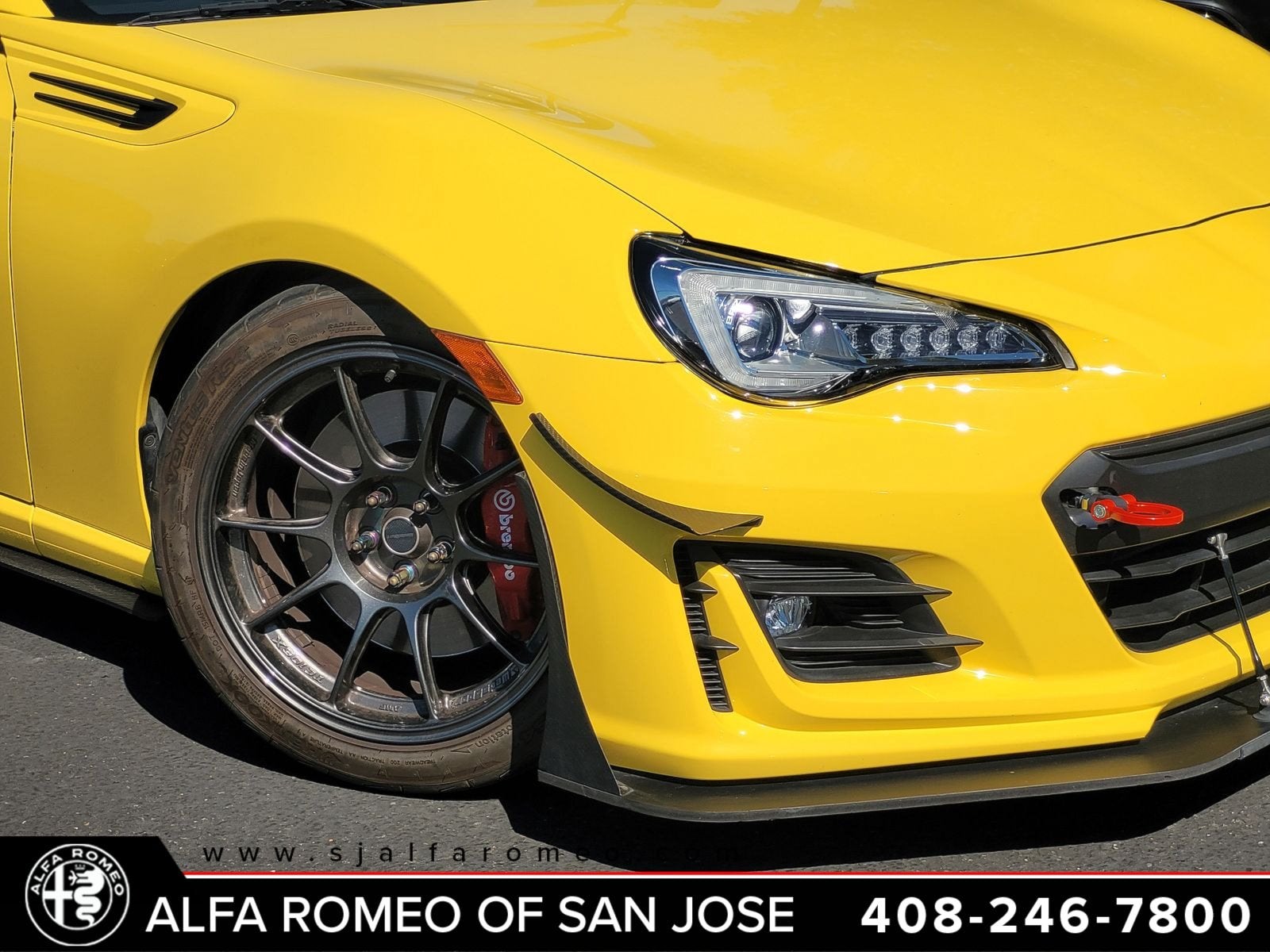 2017 Subaru BRZ Series.Yellow