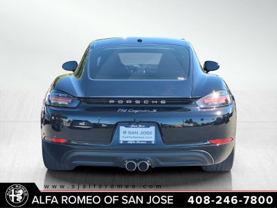 2017 Porsche 718 Cayman S