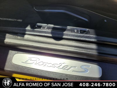 2017 Porsche 718 Boxster S