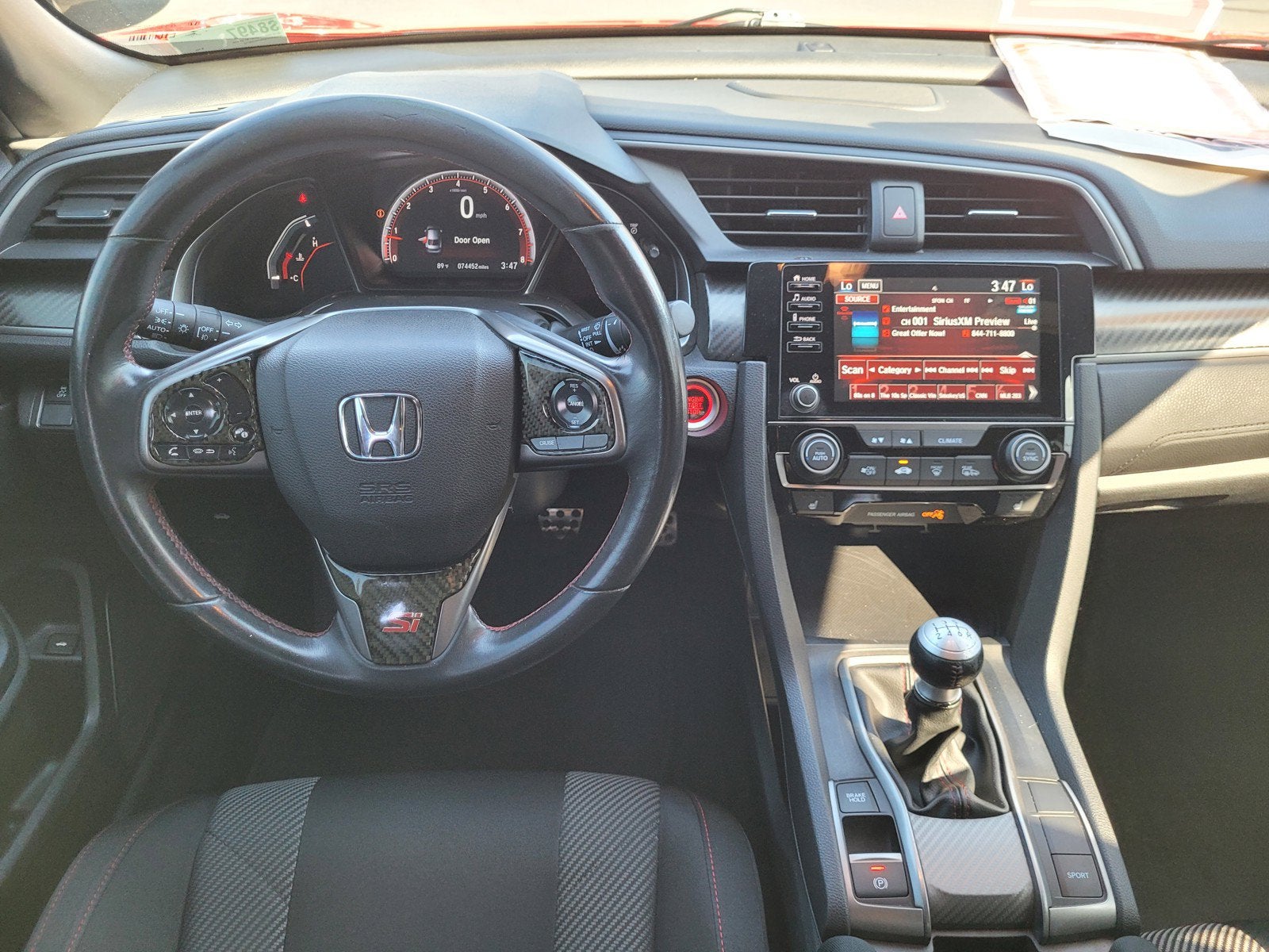 2019 Honda Civic Si