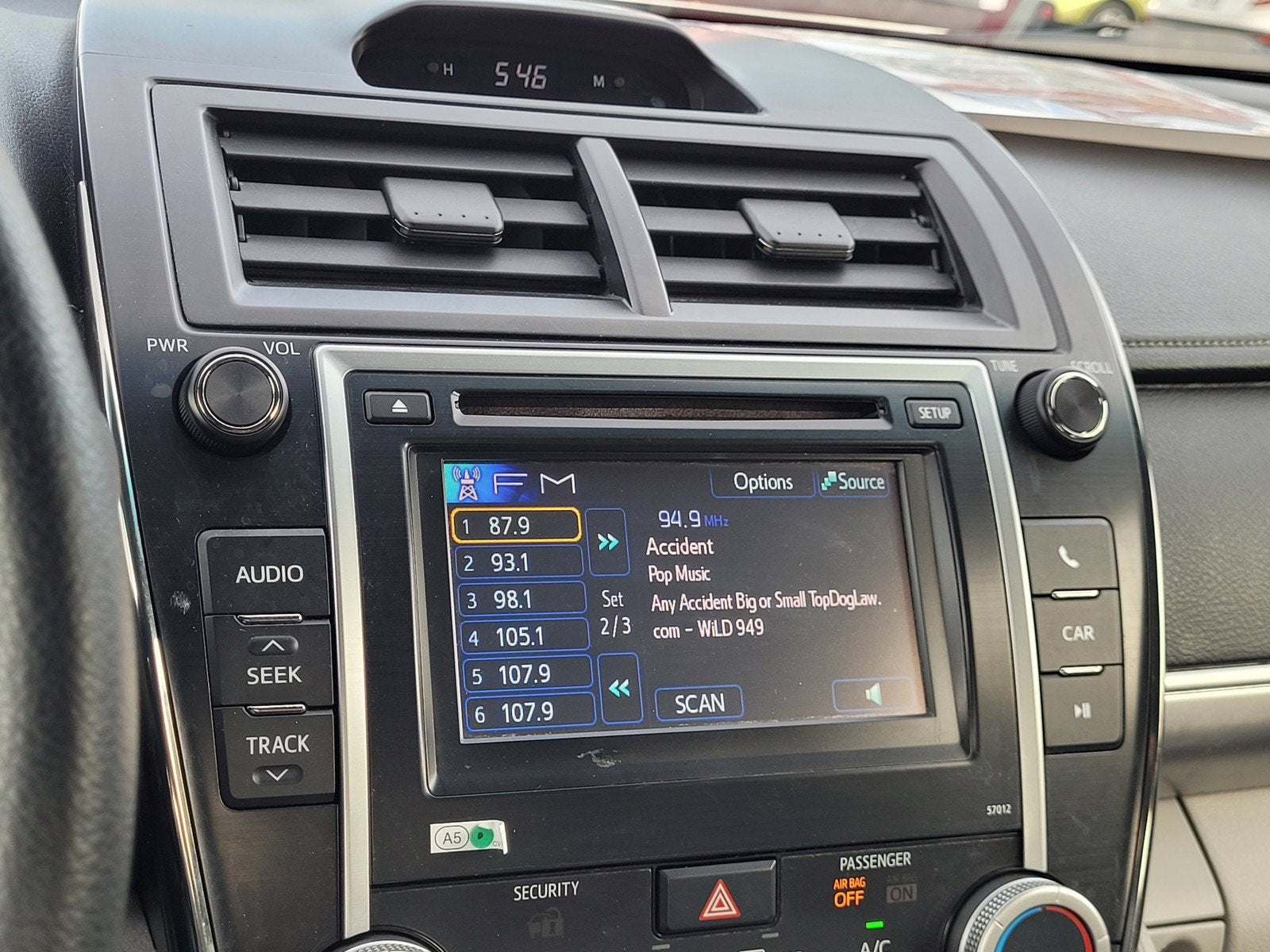 2012 Toyota Camry LE