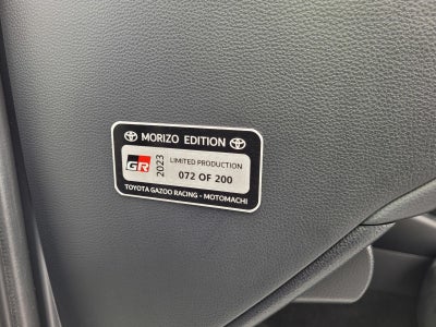 2023 Toyota GR Corolla Morizo Edition
