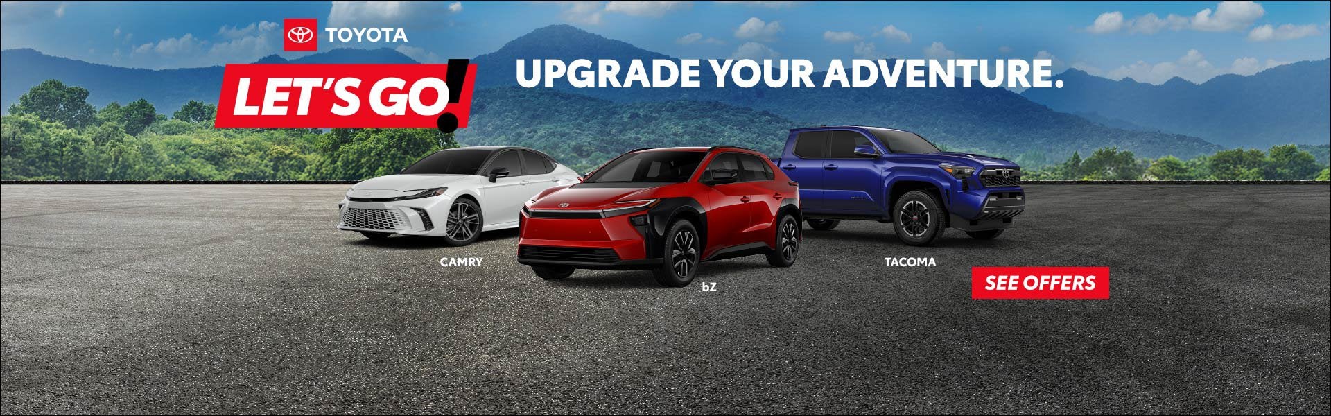 Toyota, Lets Go, English