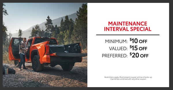 Maintenance Interval Special