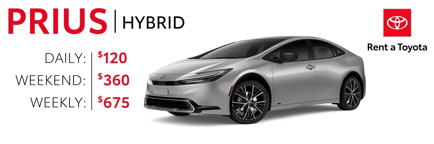 Rent a Prius | Stevens Creek Toyota in San Jose CA