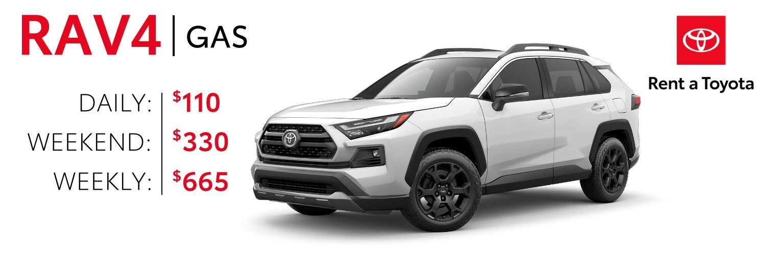 Rent a RAV4 | Stevens Creek Toyota in San Jose CA