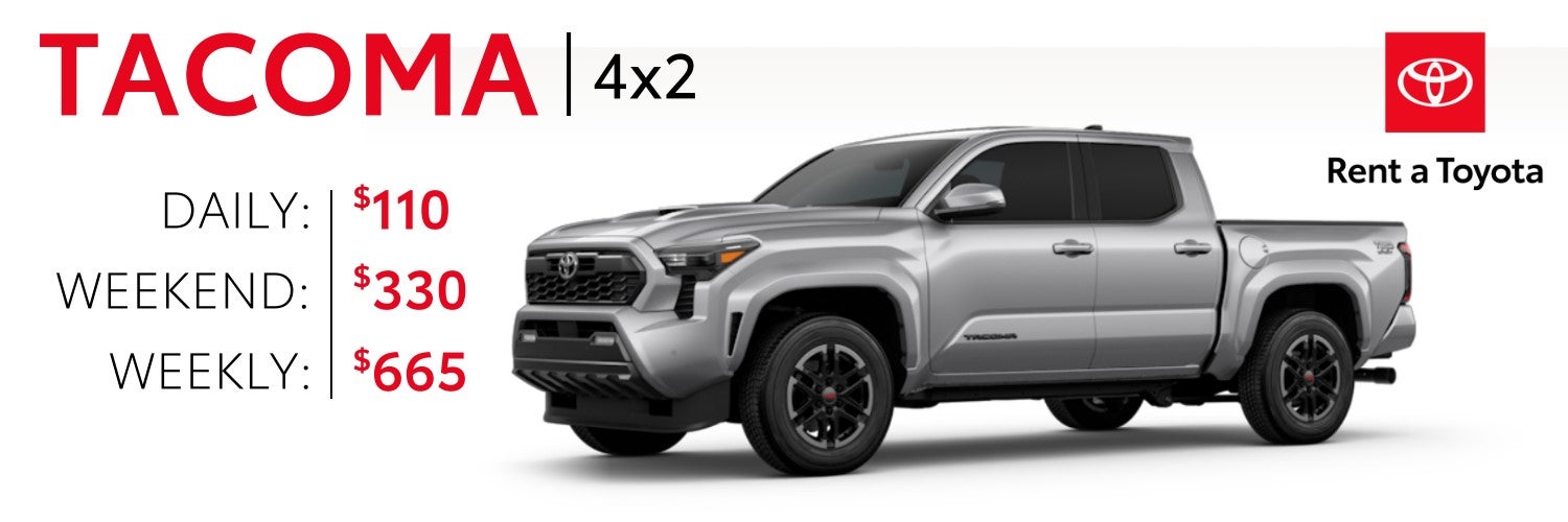Rent a Tacoma 4x2 | Stevens Creek Toyota in San Jose CA