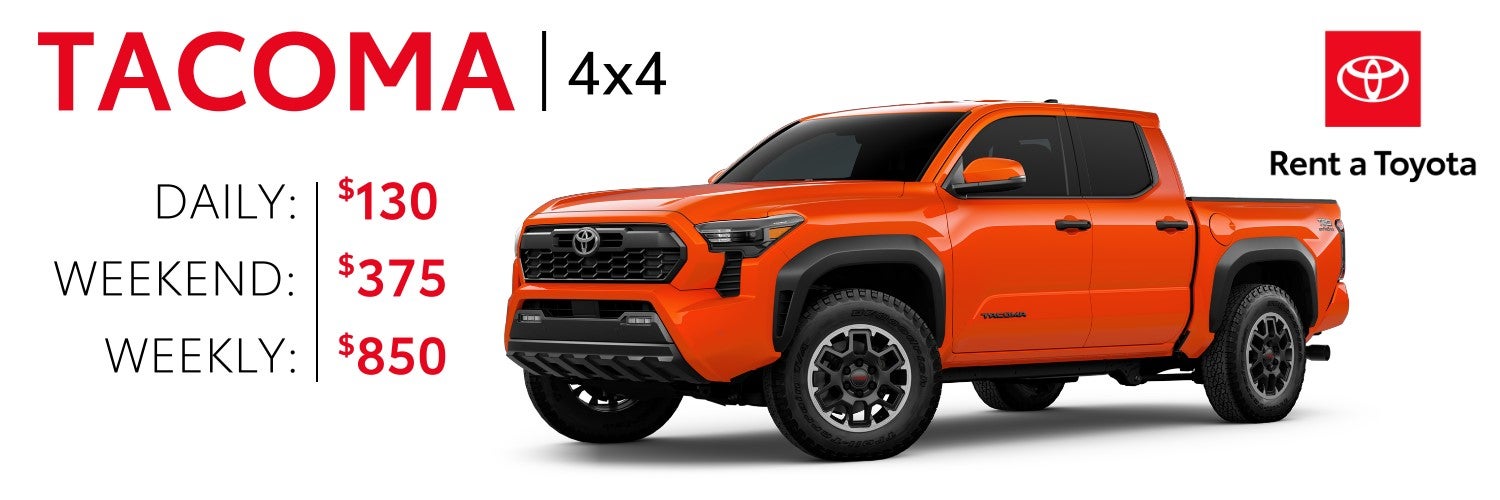 Rent a Tacoma 4x4 | Stevens Creek Toyota in San Jose CA