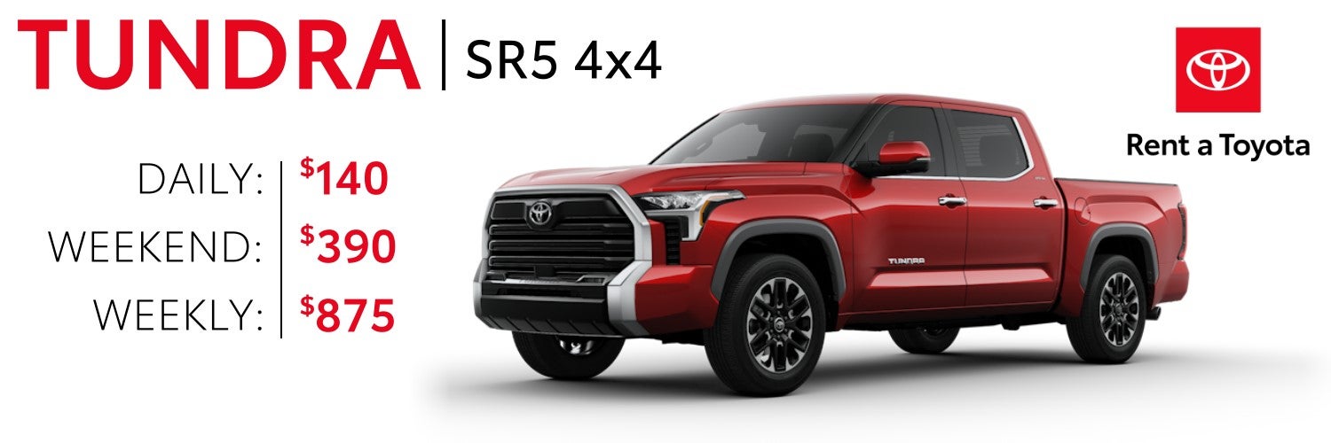 Rent a Tundra SR5 4x4 | Stevens Creek Toyota in San Jose CA