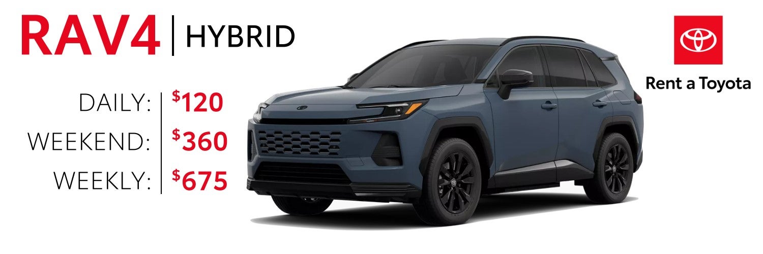 Rent a RAV4 Hybrid | Stevens Creek Toyota in San Jose CA
