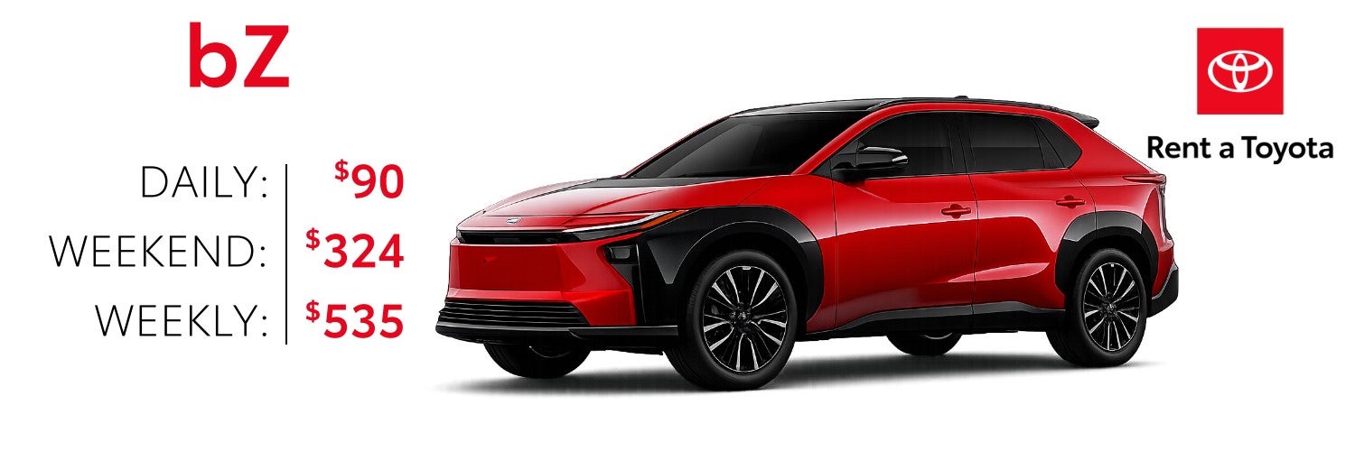 Rent a bZ | Stevens Creek Toyota in San Jose CA