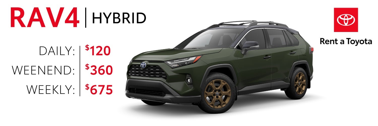 Rent a RAV4 Hybrid | Stevens Creek Toyota in San Jose CA
