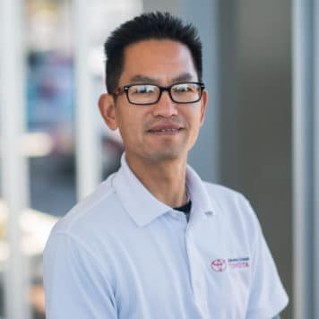 Winston Nguyen of Stevens Creek Toyota in San Jose CA